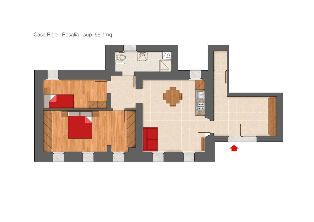 Albergo Diffuso Polcenigo Casa Rigo Bagian luar foto